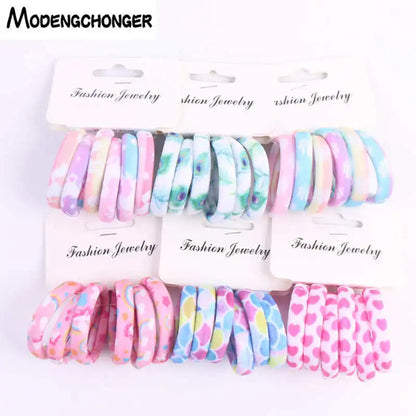 6PCS/ Girls Elastic Hair Bands