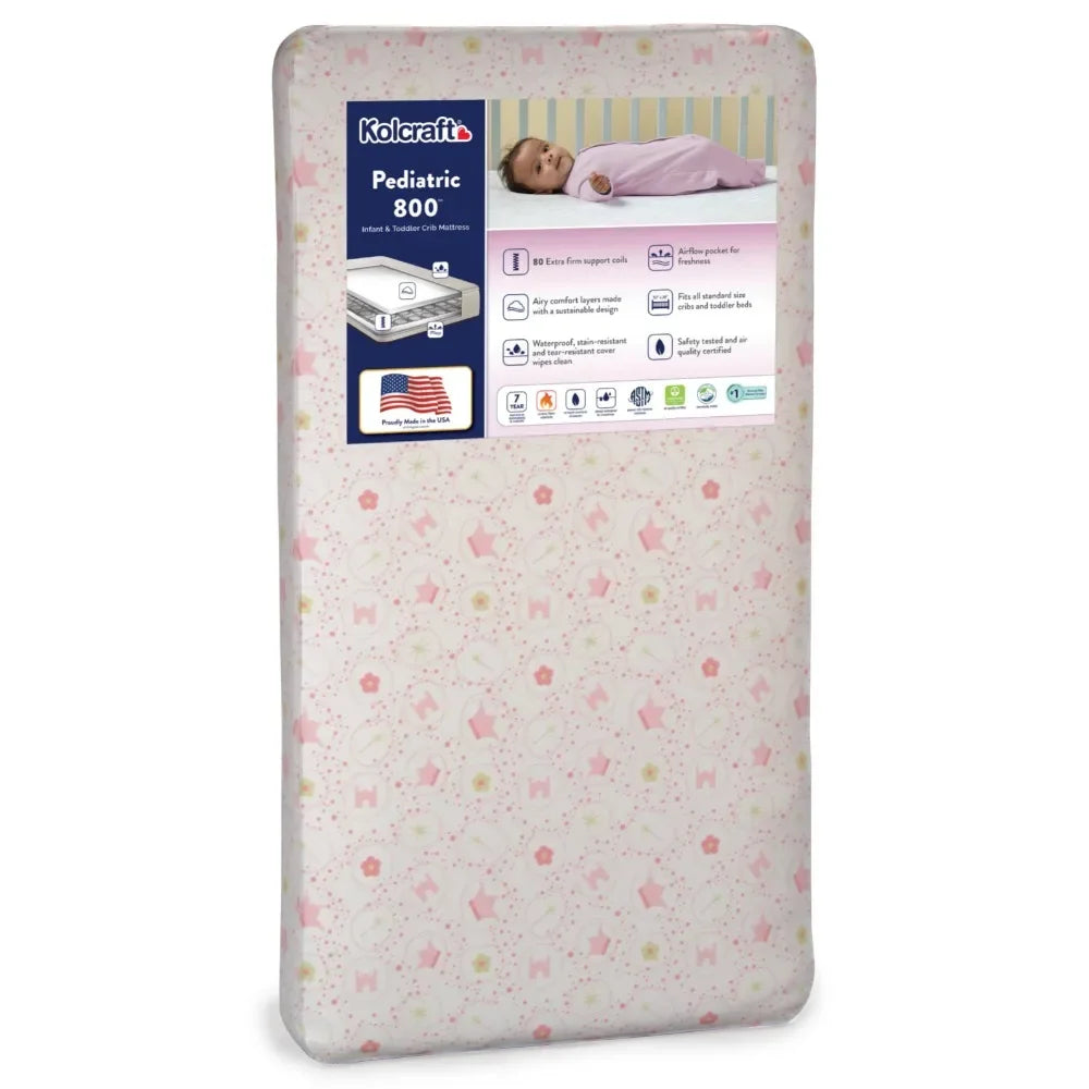 baby Crib and Toddler Mattress