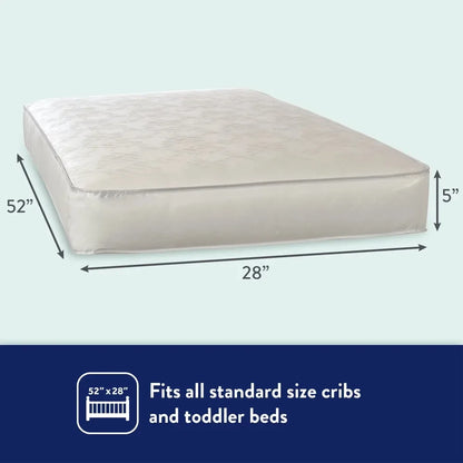 baby Crib and Toddler Mattress