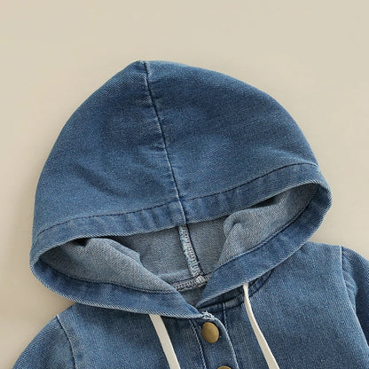 Baby Boy Fall Hooded jumpsuit