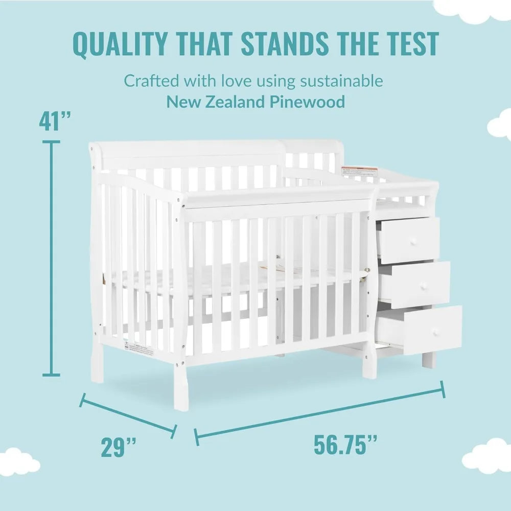 4-in-1 Mini Convertible crib